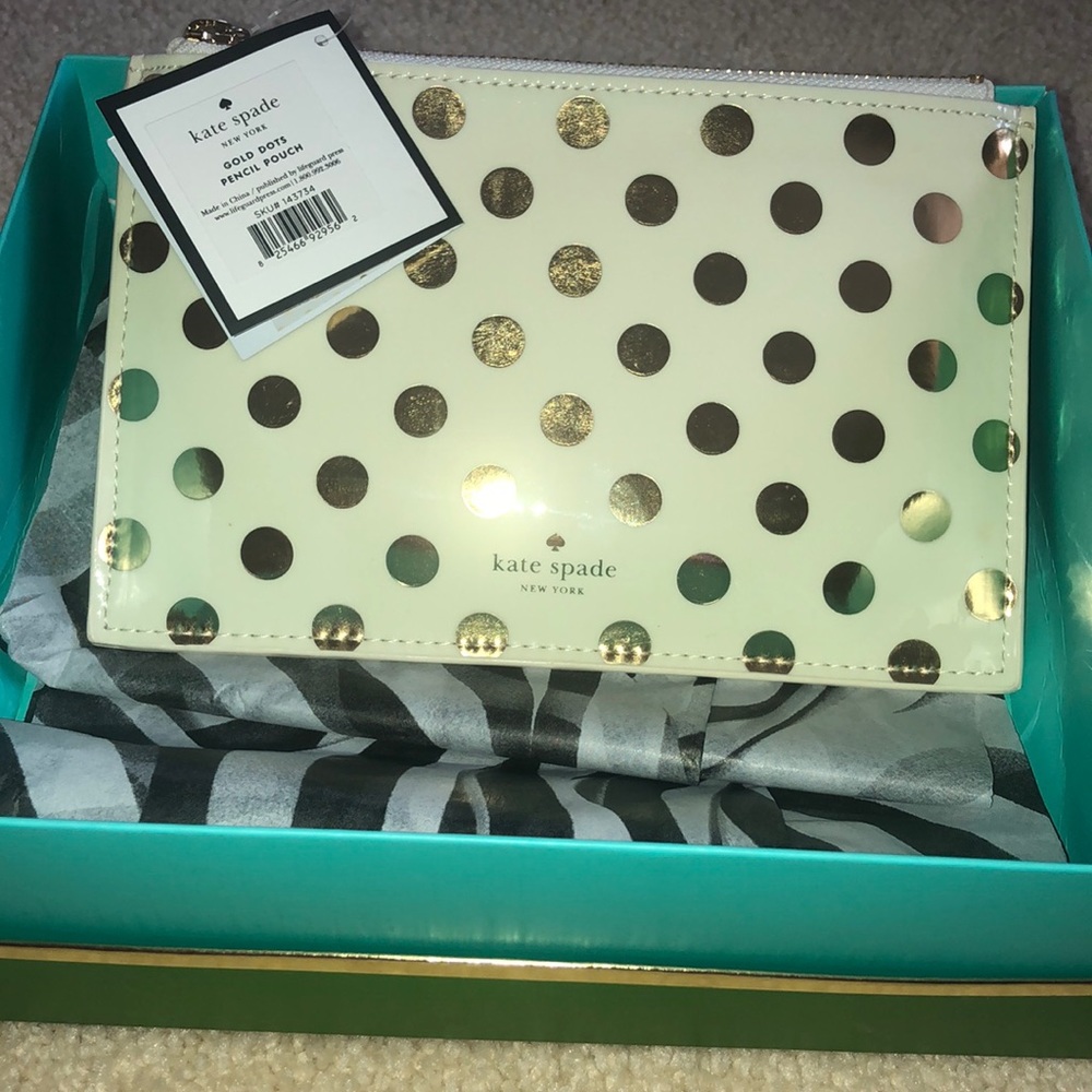 *NWT* Kate Spade Pencil Case with Supplies